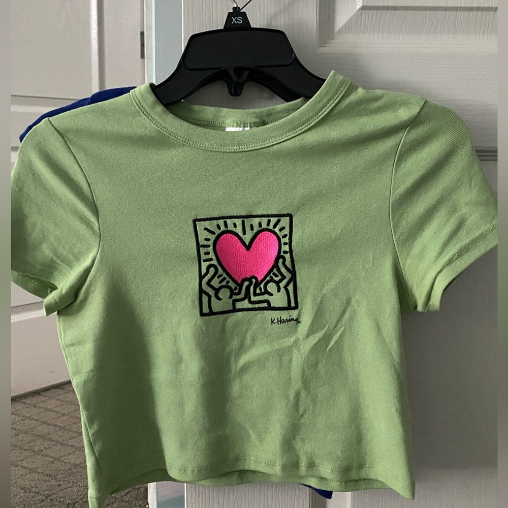 keith haring tee